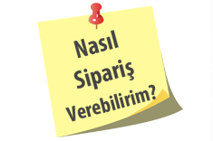 Nasıl sipariş verebilirim
